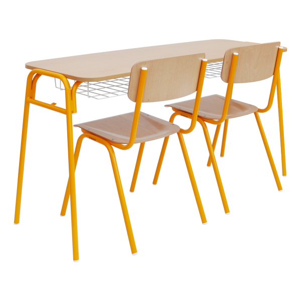 Aufstellung Tisch + 2x Stuhl Klasik